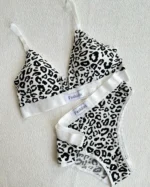 Leopard Chic Bra Set - Image 6