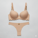 Chiffon Charm Bra Set